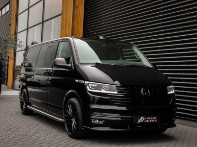 Volkswagen Transporter 2.0 TDI L2H1 150PK BULLI DC DUBBEL CABINE / JB-EDITION / FULL OPTIONS / LEDER BEKLEDING / FULL BLACK /APPLE 9