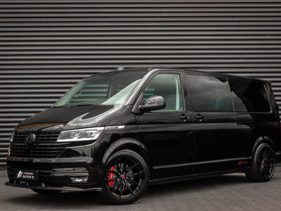 Volkswagen Transporter 2.0 TDI L2H1 204PK BULLI DC DUBBEL CABINE / JB-EDITION / FULL OPTIONS / LEDER BEKLEDING / FULL BLACK /APPLE