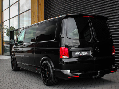 Volkswagen Transporter 2.0 TDI L2H1 204PK BULLI DC DUBBEL CABINE / JB-EDITION / FULL OPTIONS / LEDER BEKLEDING / FULL BLACK /APPLE 10