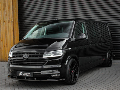 Volkswagen Transporter 2.0 TDI L2H1 204PK BULLI DC DUBBEL CABINE / JB-EDITION / FULL OPTIONS / LEDER BEKLEDING / FULL BLACK /APPLE 11
