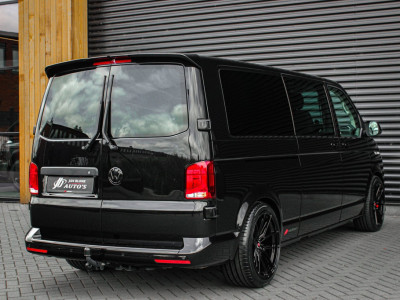 Volkswagen Transporter 2.0 TDI L2H1 204PK BULLI DC DUBBEL CABINE / JB-EDITION / FULL OPTIONS / LEDER BEKLEDING / FULL BLACK /APPLE 12
