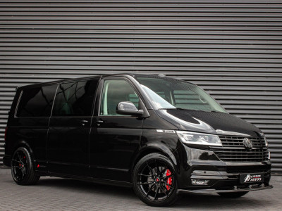 Volkswagen Transporter 2.0 TDI L2H1 204PK BULLI DC DUBBEL CABINE / JB-EDITION / FULL OPTIONS / LEDER BEKLEDING / FULL BLACK /APPLE 2