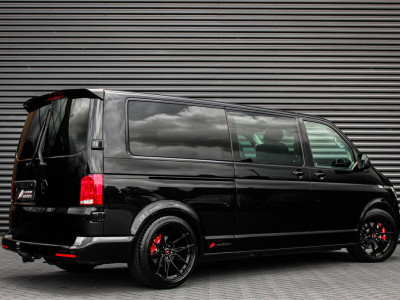 Volkswagen Transporter 2.0 TDI L2H1 204PK BULLI DC DUBBEL CABINE / JB-EDITION / FULL OPTIONS / LEDER BEKLEDING / FULL BLACK /APPLE 3