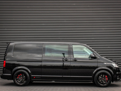 Volkswagen Transporter 2.0 TDI L2H1 204PK BULLI DC DUBBEL CABINE / JB-EDITION / FULL OPTIONS / LEDER BEKLEDING / FULL BLACK /APPLE 6