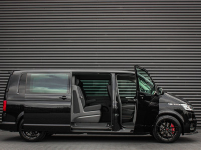 Volkswagen Transporter 2.0 TDI L2H1 204PK BULLI DC DUBBEL CABINE / JB-EDITION / FULL OPTIONS / LEDER BEKLEDING / FULL BLACK /APPLE 8