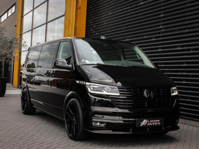 Volkswagen Transporter 2.0 TDI L2H1 204PK BULLI DC DUBBEL CABINE / JB-EDITION / FULL OPTIONS / LEDER BEKLEDING / FULL BLACK /APPLE 9