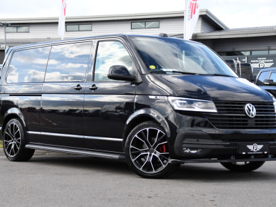 Volkswagen Transporter 2.0 TDI L2H1 30 DC Bulli Black Edition Adaptieve Cruise, Virtual, Camera, Carplay, Stoelverwarming, LED, 2 x Schuifdeur, Automaat, Trekhaak, Sensoren, Uniek! foto 5