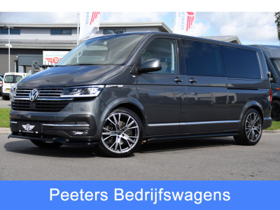 Volkswagen Transporter 2.0 TDI L2H1 32 DC Caravelle Virtual, Adaptieve Cruise, Carplay, LED, Leder, 2 x Electrische deur, Automaat, Clima, Stoelverwarming, Uniek! Bulli / Highline