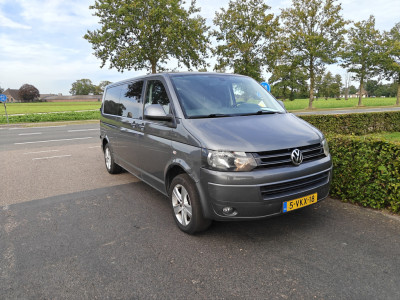 Volkswagen Transporter 2.0 TDI L2H1 DC Comfortline AIRCO/DSG BJ 2011 foto 4