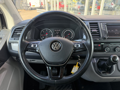 Volkswagen Transporter 2.0 TDI L2H1 DC Highline | MARGE | 2x Schuifd. | Leder | Stoelverw. | Navi foto 16