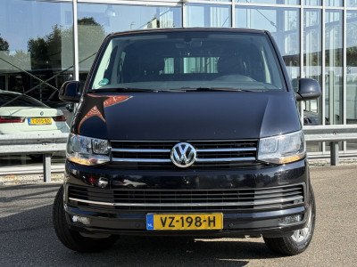 Volkswagen Transporter 2.0 TDI L2H1 DC Highline | MARGE | 2x Schuifd. | Leder | Stoelverw. | Navi foto 2