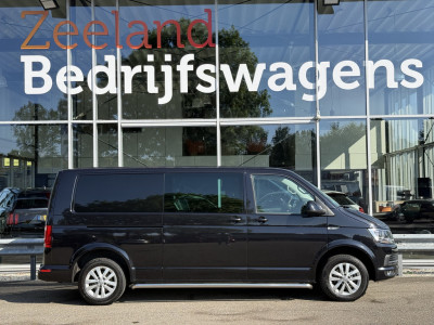 Volkswagen Transporter 2.0 TDI L2H1 DC Highline | MARGE | 2x Schuifd. | Leder | Stoelverw. | Navi foto 5