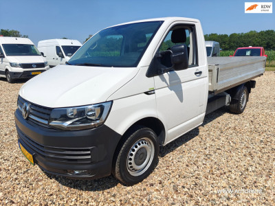 Volkswagen Transporter 2.0 TDI L2H1 , EURO 6 , 150 PK , Airco , trekhaak, lengte bak 2.93 m.