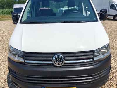 Volkswagen Transporter 2.0 TDI Pick up , EURO 6 , 150 PK , Airco , trekhaak, lengte bak 2.93 m. foto 7