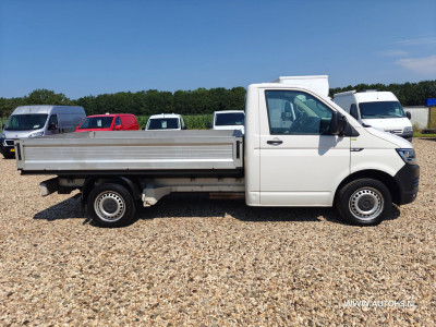 Volkswagen Transporter 2.0 TDI Pick up , EURO 6 , 150 PK , Airco , trekhaak, lengte bak 2.93 m. foto 9