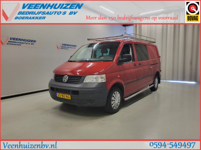 Volkswagen Transporter 2.5TDI L2/H1 Dubbele Cabine Apk tot 22-6-2027!