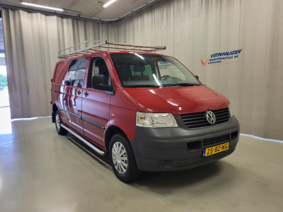 Volkswagen Transporter 2.5TDI L2/H1 Dubbele Cabine Apk tot 22-6-2027! foto 15