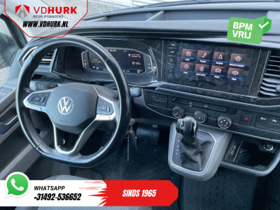 Volkswagen Transporter T6.1 2.0 TDI 150 pk DSG Aut. L2 Virtual Cockpit/ LED/ Adapt.Cruise/ 270Gr.Deuren/ Carplay/ Navi/ Airco/ 20?LMV/ PDC/ Sidebars/ Trekhaak foto 11