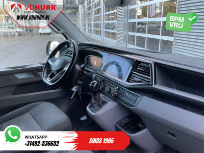 Volkswagen Transporter T6.1 2.0 TDI 150 pk DSG Aut. L2 Virtual Cockpit/ LED/ Adapt.Cruise/ 270Gr.Deuren/ Carplay/ Navi/ Airco/ 20?LMV/ PDC/ Sidebars/ Trekhaak foto 3