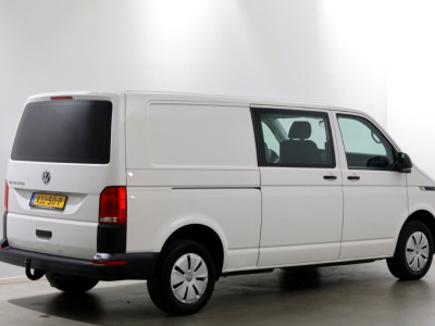 Volkswagen Transporter T6.1 2.0 TDI 150pk Lang D.C. Airco/Achterklep K8 02-2021 foto 2
