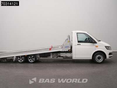 Volkswagen Transporter 140pk Eder Algema Fitzel 1500KG Nutzlast Autotransporter Cartransporter Oprijwagen Airco Cruise control 10