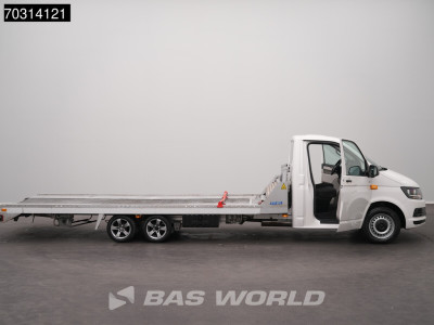 Volkswagen Transporter 140pk Eder Algema Fitzel 1500KG Nutzlast Autotransporter Cartransporter Oprijwagen Airco Cruise control 3