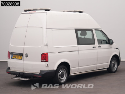 Volkswagen Transporter 150PK Automaat Hoog Dak Dubbel Cabine L2H2 Trekhaak Navi Airco Camera Parkeersensoren 230v Omvormer Euro6 L2 DC Doka Mixto High Roof Hohes Dach Airco Trekhaak 2