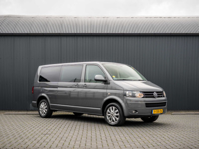 Volkswagen Transporter T5 2.0 TDI L2H1 | Caravelle | Elekt.Schuifdeur | 140 PK | DC 6-Zits | Cruise | PDC | Navi | Airco | Trekhaak foto 4