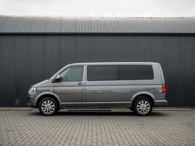 Volkswagen Transporter T5 2.0 TDI L2H1 | Caravelle | Elekt.Schuifdeur | 140 PK | DC 6-Zits | Cruise | PDC | Navi | Airco | Trekhaak foto 5