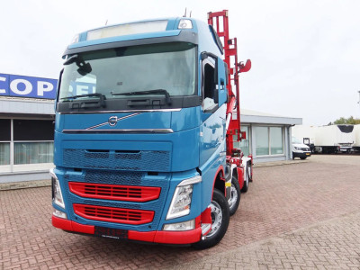 Volvo FH 460 Hooklift 8x2 Velsycon Combilift Silosteller Abroller foto 13