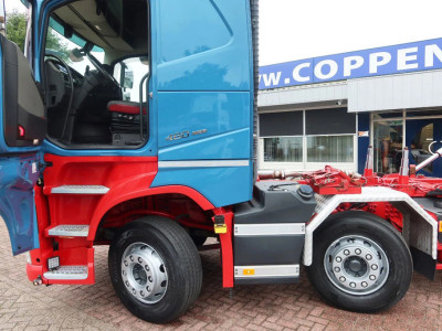 Volvo FH 460 Hooklift 8x2 Velsycon Combilift Silosteller Abroller foto 14
