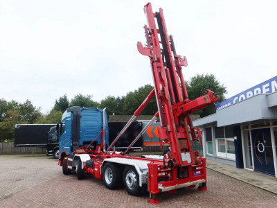Volvo FH 460 Hooklift 8x2 Velsycon Combilift Silosteller Abroller foto 18