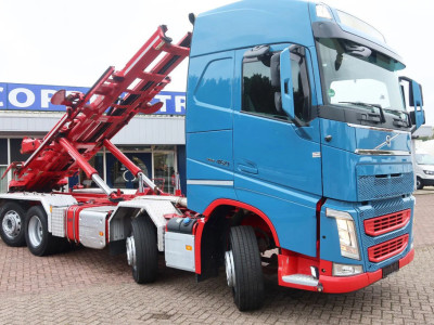 Volvo FH 460 Hooklift 8x2 Velsycon Combilift Silosteller Abroller foto 2