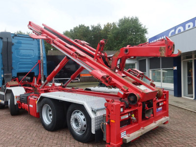 Volvo FH 460 Hooklift 8x2 Velsycon Combilift Silosteller Abroller foto 20
