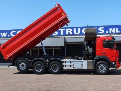 Volvo FMX 420 Kipper+Kraan H.M.F. 1943Z2 Rotor+Grijper 2