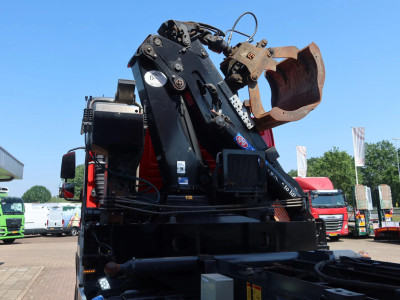 Volvo FMX 420 Kipper+Kraan H.M.F. 1943Z2 Rotor+Grijper 4