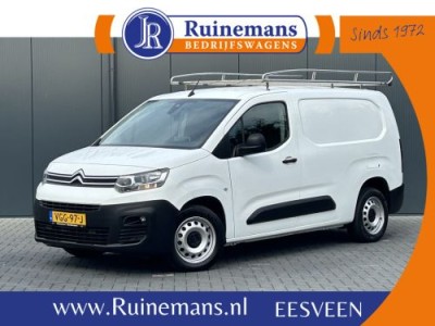 Citroen Berlingo 1.5 BlueHDI 102 PK / L2H1 / 1e EIG. / AIRCO / CRUISE / NAVI / CAMERA / BLUETOOTH / 3-ZITS / ALUCA INRICHTING / IMPERIAAL / TREKHAAK