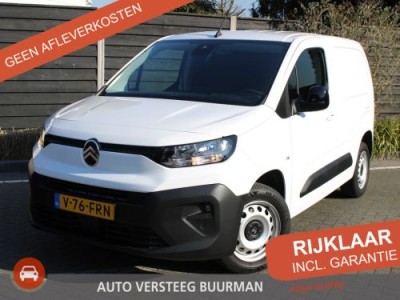 Citroen Berlingo 1.5 BlueHDi 100PK S&S L1 1000kg laadvermogen Achteruitrijcamera, Keyless Entry & Start, Draadloze Telefoonlader, Apple Carplay, Android Auto