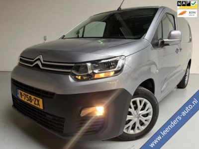 Citroen Berlingo L2H1 1.6 BlueHDI 100PK euro6 Club XL 3persoons, Airco, CruiseControl, Navigatie, Grijs metallic, RIJKLAARPRIJS!