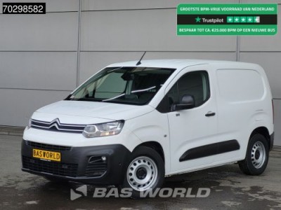 Citroen Berlingo 110PK Automaat L1H1 Emissievrij Navi Airco Cruise Parkeersensoren Werkplaatsinrichting Euro6 L1 Kompakt Airco Cruise control