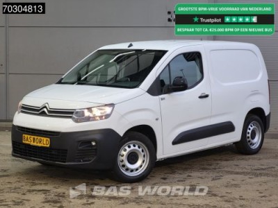Citroen Berlingo 130pk Emissievrij Automaat Benzine L1H1 Airco Cruise Camera Parkeersensoren Imperiaal Werkplaatsinrichting Euro6 L1 Kompakt Airco Cruise control
