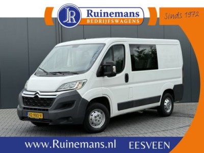 Citroen Jumper 2.2 HDI  / L1H1 / 1e EIG. / 7-PERS DUBBEL CABINE / AIRCO / CAMERA / BLUETOOTH / DUBBELE CABINE