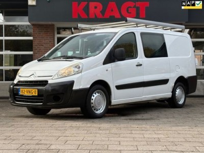Citroen Jumpy 12 1.6 HDI L2 H1|NAP|1e EIG|DUBBELCABINE|90PK|elektrische ramen|trekhaak|imperiaal|Orig Nederlands