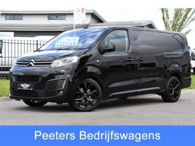 Citroen Jumpy 2.0 BlueHDI 180 DC Black Edition MARGE! Camera, Cruise, 177pk, Automaat, 2 x Schuifdeur, Sensoren, Trekhaak, Uniek!