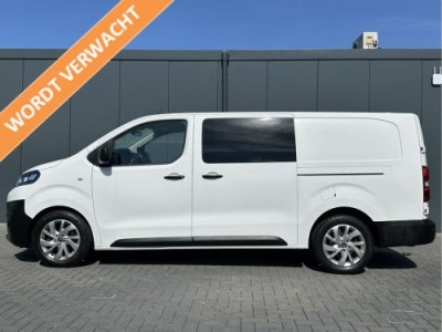 Citroen Jumpy 2.0 BlueHDI 180 PK / AUTOMAAT / L3H1 / DUBBEL CABINE / 2x SCHUIFDEUR / TREKHAAK / CAMERA / BLIND SPOT / ECC / CRUISE / 6 PERSOONS