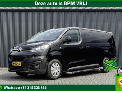 Citroen Jumpy **2.0 BlueHDI | 6-Zits | DC | CarPlay | Navi | Zijschuifdeur R + L | LED | Cruise | Airco | PDC | Euro 6**