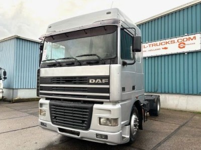 DAF 95.430 XF SPACECAB (EURO 2 / ZF16 MANUAL GEARBOX / AIRCONDITIONING / 870 LITER DIESELTANK / SUNVISOR)
