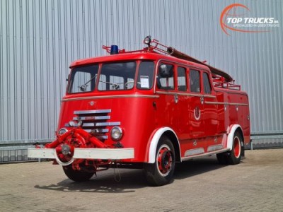 DAF A1100 Oldtimer, Museum - B Rijbewijs - Brandweer, fire, feuerwehr - Voorbouwpomp