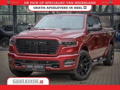 Dodge RAM 2025 LARAMIE SPORT HURRICANE 420PK 636 Nm | PRIJS MET LPG EN COVER EN GARANTIE | DUBBELE CABINE | PICK UP | 5 PERSOONS | DC | GRIJSKENTEKEN | Velvet Red Pearl VOORAAD 2218 - 3854