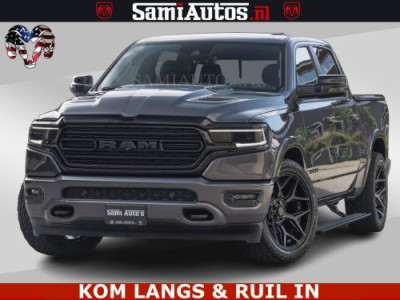 Dodge RAM LIMITED NIGHT 5.7 V8 402PK | HUD | 4PL WHEELS | LUCHTVERING |OPEN UILAAT KLEP | BOM VOL | GRANITE CRYSTAL | DC | CREW CAB | DUBBELE CABINE | 5 PERSOONS GRIJSKENTEKEN | EERSTE EIGENAAR | TOP STAAT 44000 KM |